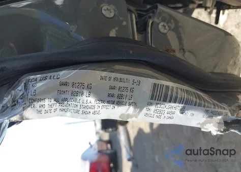 2019 Dodge Charger Sxt Awd from USA, damaged, VIN 2C3CDXJG0KH671225